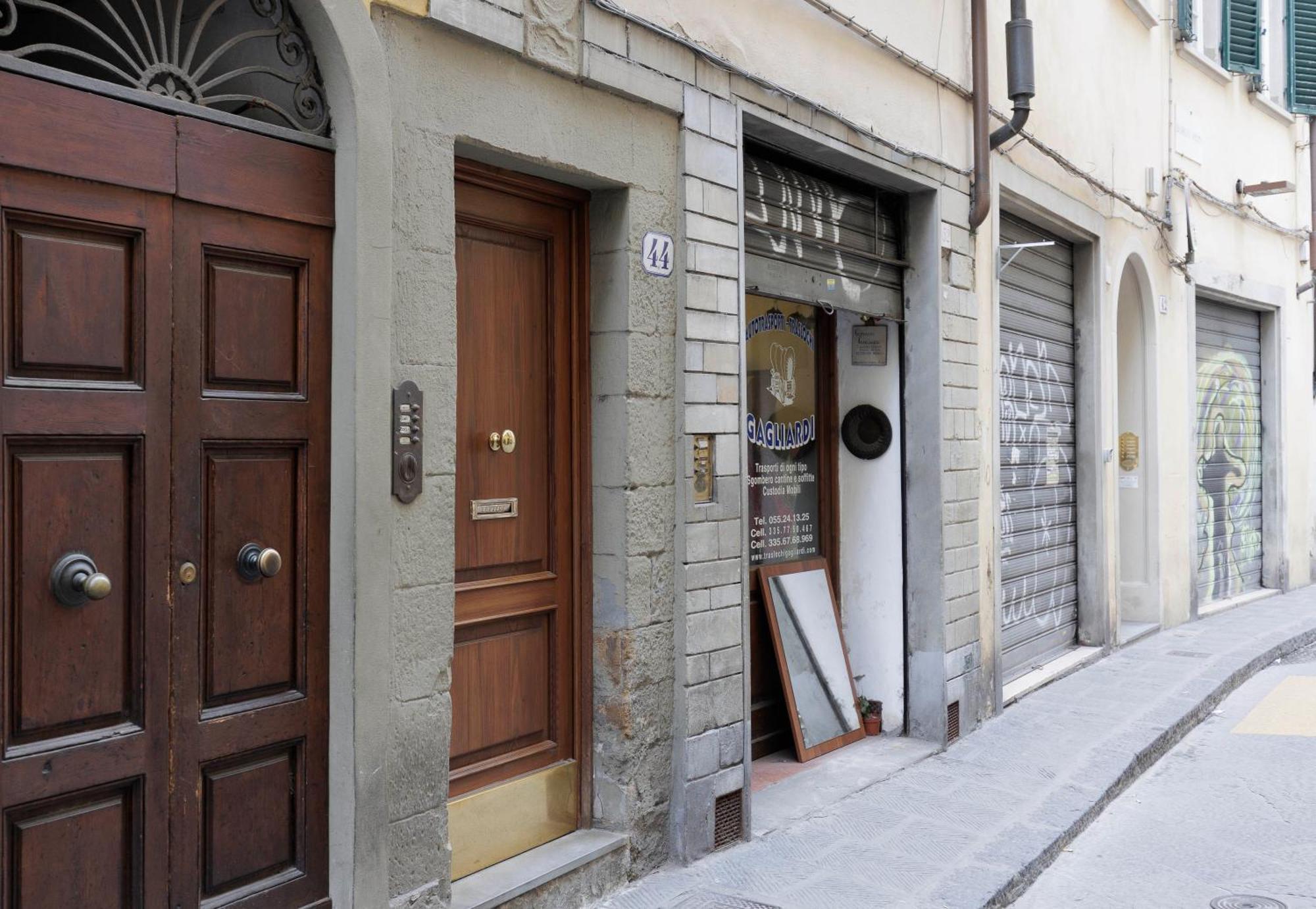 Ferienwohnung Borgo Pinti Living Florenz Exterior foto