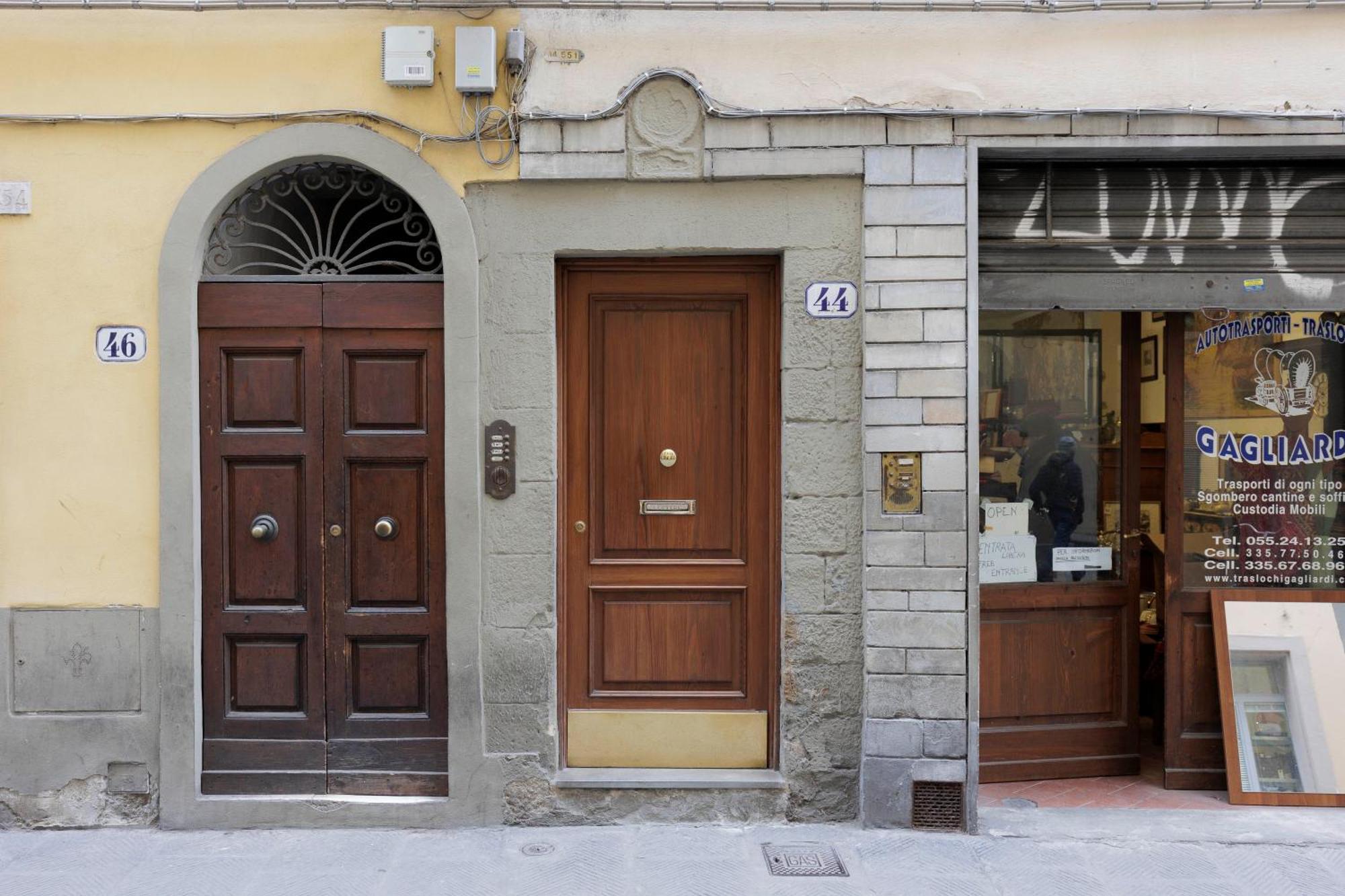 Ferienwohnung Borgo Pinti Living Florenz Exterior foto