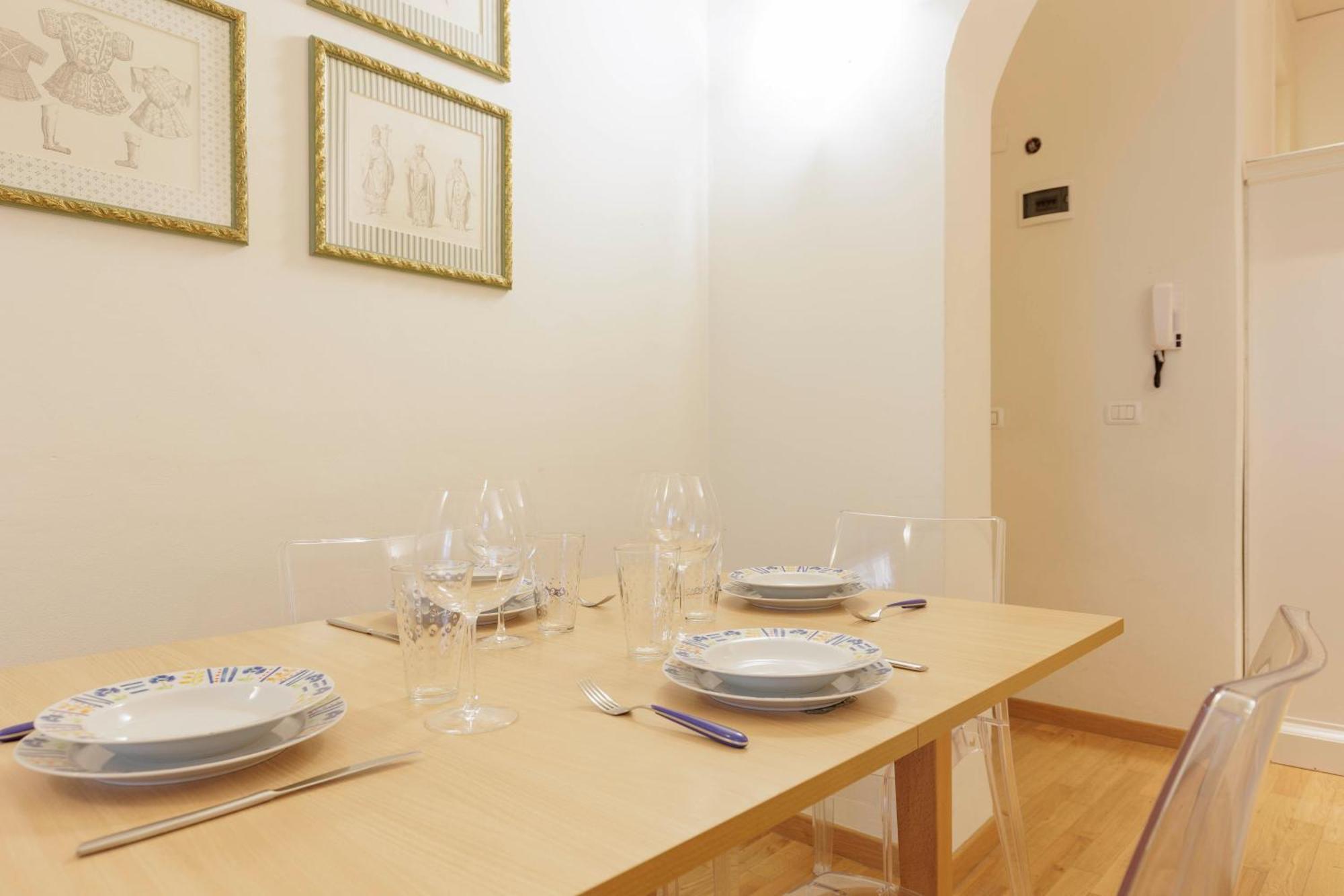 Ferienwohnung Borgo Pinti Living Florenz Exterior foto